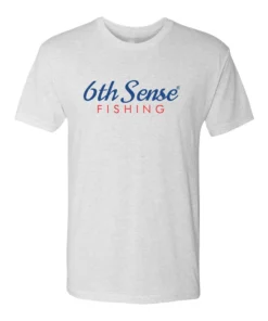 6th Sense Fishing FeedStore Tee - Heather White