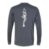 6th Sense Fishing Long Sleeve Tees 6 Bones - L/S Tee - Charcoal