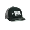 6th Sense Fishing Fishbones Flag - Black/Gray Headwear