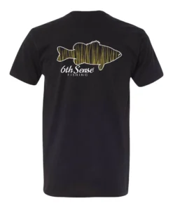 6th Sense Fishing Tee Shirts HayBass Tee - Black