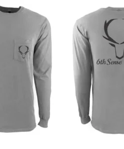 6th Sense Fishing Headhunter - L/S Tee - Pewter 7 6th Sense Fishing Headhunter - L/S Tee - Pewter