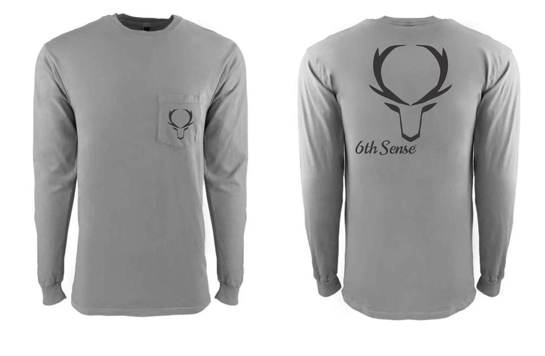 6th Sense Fishing Headhunter - L/S Tee - Pewter 5 6th Sense Fishing Headhunter - L/S Tee - Pewter