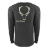 6th Sense Fishing Headhunter - L/S Tee - Coal 1 6th Sense Fishing Headhunter - L/S Tee - Coal