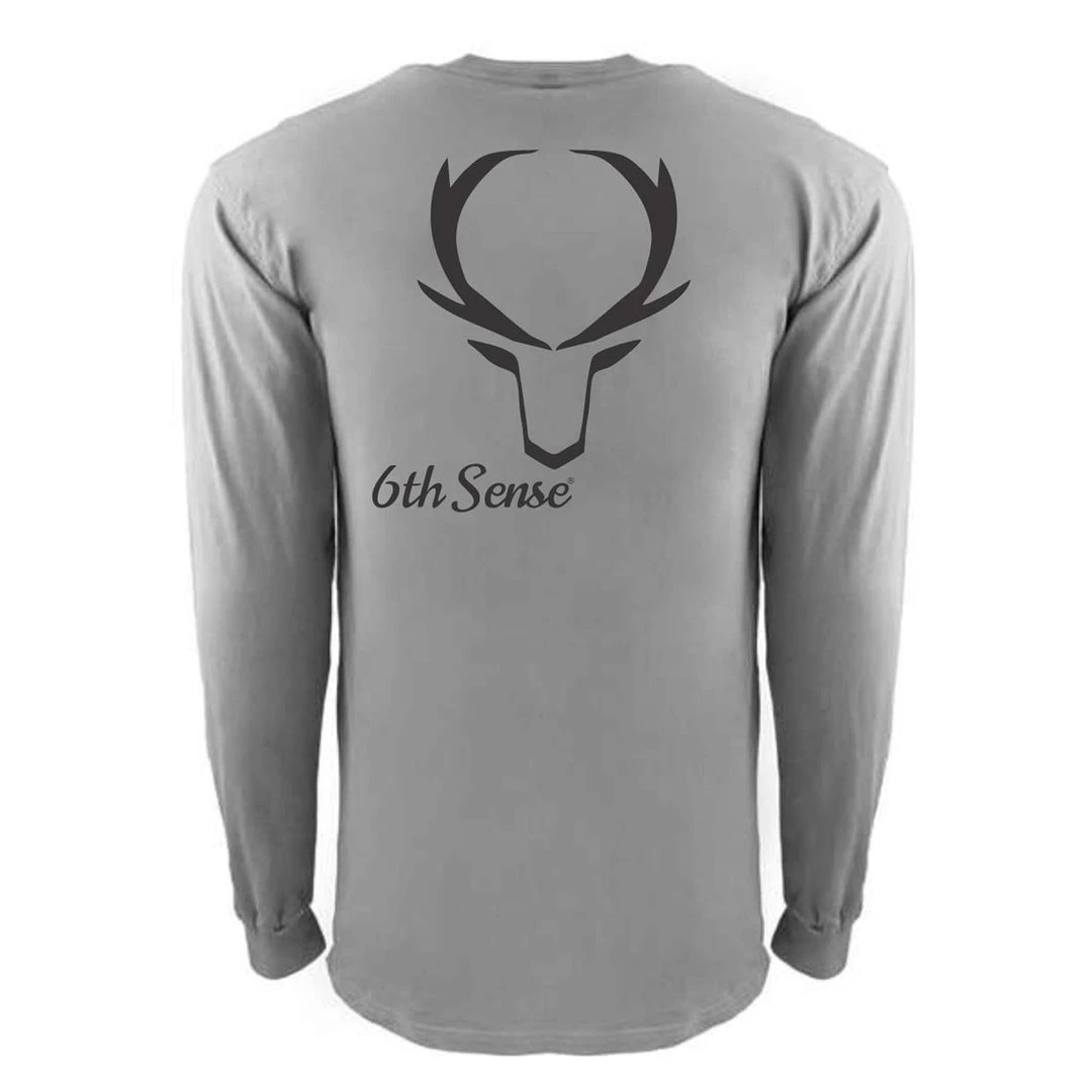 6th Sense Fishing Headhunter - L/S Tee - Pewter 3 6th Sense Fishing Headhunter - L/S Tee - Pewter