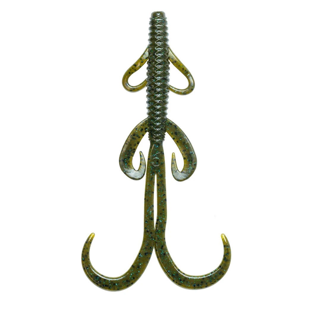 6th Sense Fishing Hogwalla 5.8 - Green Pumpkin Blue 3 6th Sense Fishing Hogwalla 5.8 - Green Pumpkin Blue