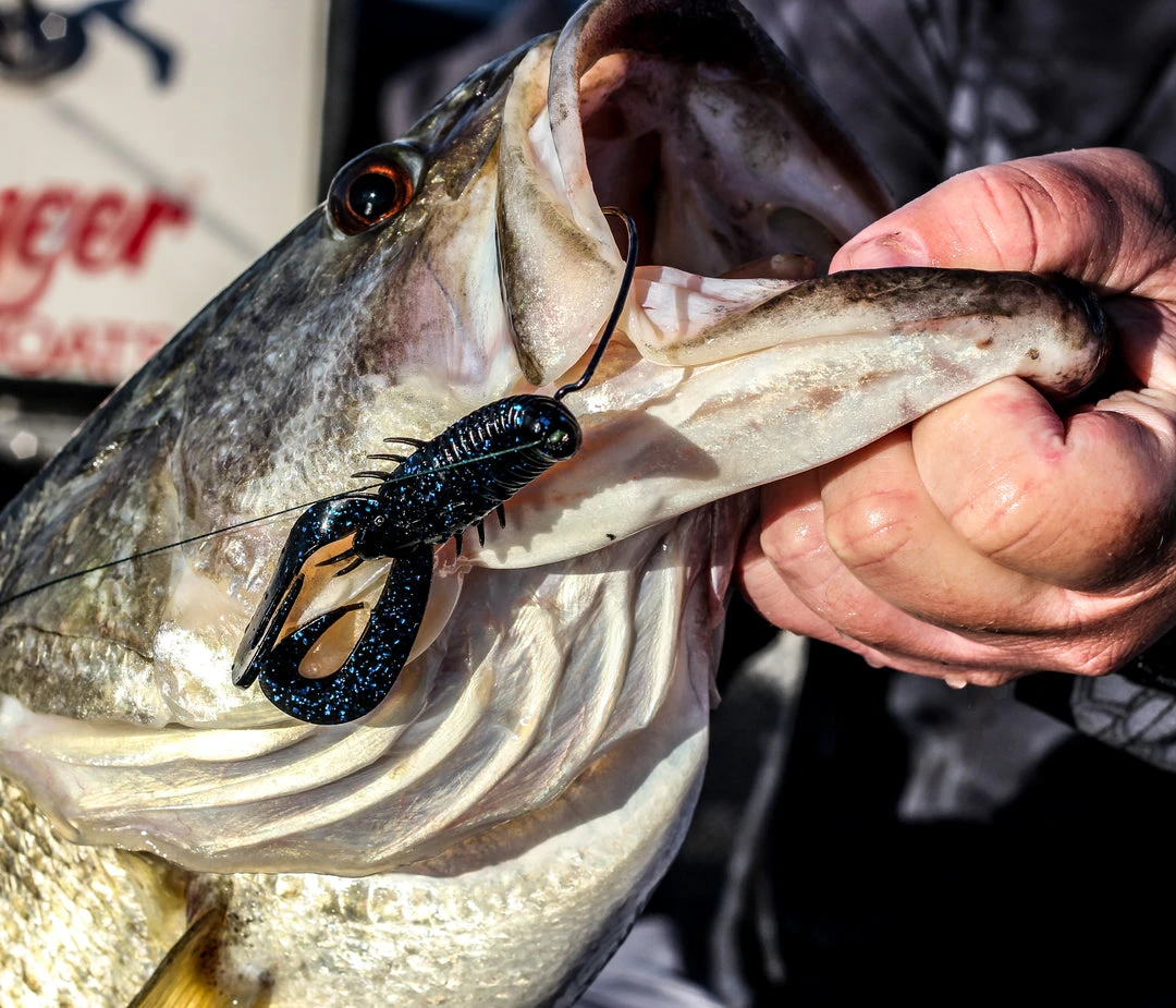 6th Sense Fishing Stroker Craw - Black N Blue Flake Stroker Craw 2.4 4 6th Sense Fishing Stroker Craw - Black N Blue Flake Stroker Craw 2.4