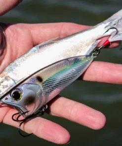 6th Sense Fishing SplashBack Popper - Chrome Threadfin