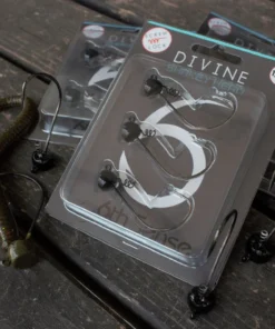 6th Sense Fishing Shakey Head - Black Divine Shakey Worm