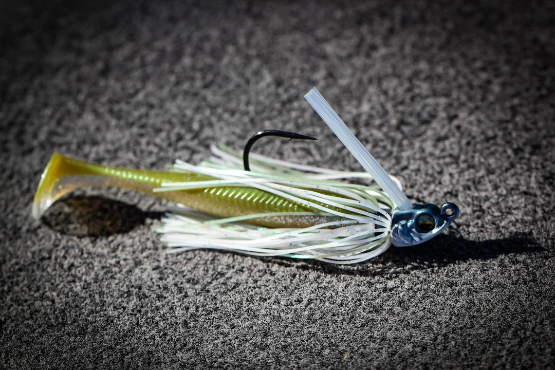 6th Sense Fishing Divine Swim Jig - Pro Green Shad 4 6th Sense Fishing Divine Swim Jig - Pro Green Shad
