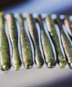 6th Sense Fishing Divine Shakey Worm - Darkmelon Red