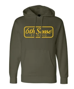6th Sense Fishing Outerwear Heritage - Hoodie - Army