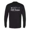 6th Sense Fishing Paranormal - L/S Tee - Black Long Sleeve Tees