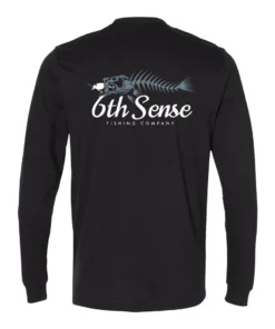 6th Sense Fishing Paranormal - L/S Tee - Black Long Sleeve Tees