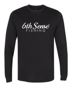 6th Sense Fishing Paranormal - L/S Tee - Black Long Sleeve Tees