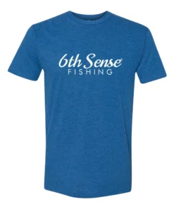 6th Sense Fishing Paranormal Tee - Heather Cool Blue