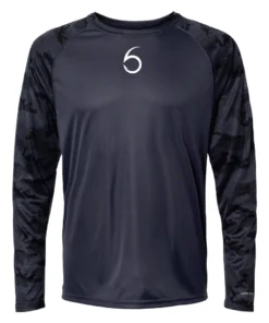 6th Sense Fishing Performance Apparel Performance 6 Sunshirt - Graphite
