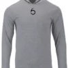6th Sense Fishing Performance Apparel Performance 6 Hooded Sunshirt - Heather Gray 1 6th Sense Fishing Performance Apparel Performance 6 Hooded Sunshirt - Heather Gray