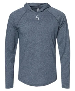 6th Sense Fishing Sensory Hooded Sun Shirt - Indigo