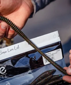 6th Sense Fishing Divine Shakey Worm - Green Pumpkin Juice 11 6th Sense Fishing Divine Shakey Worm - Green Pumpkin Juice