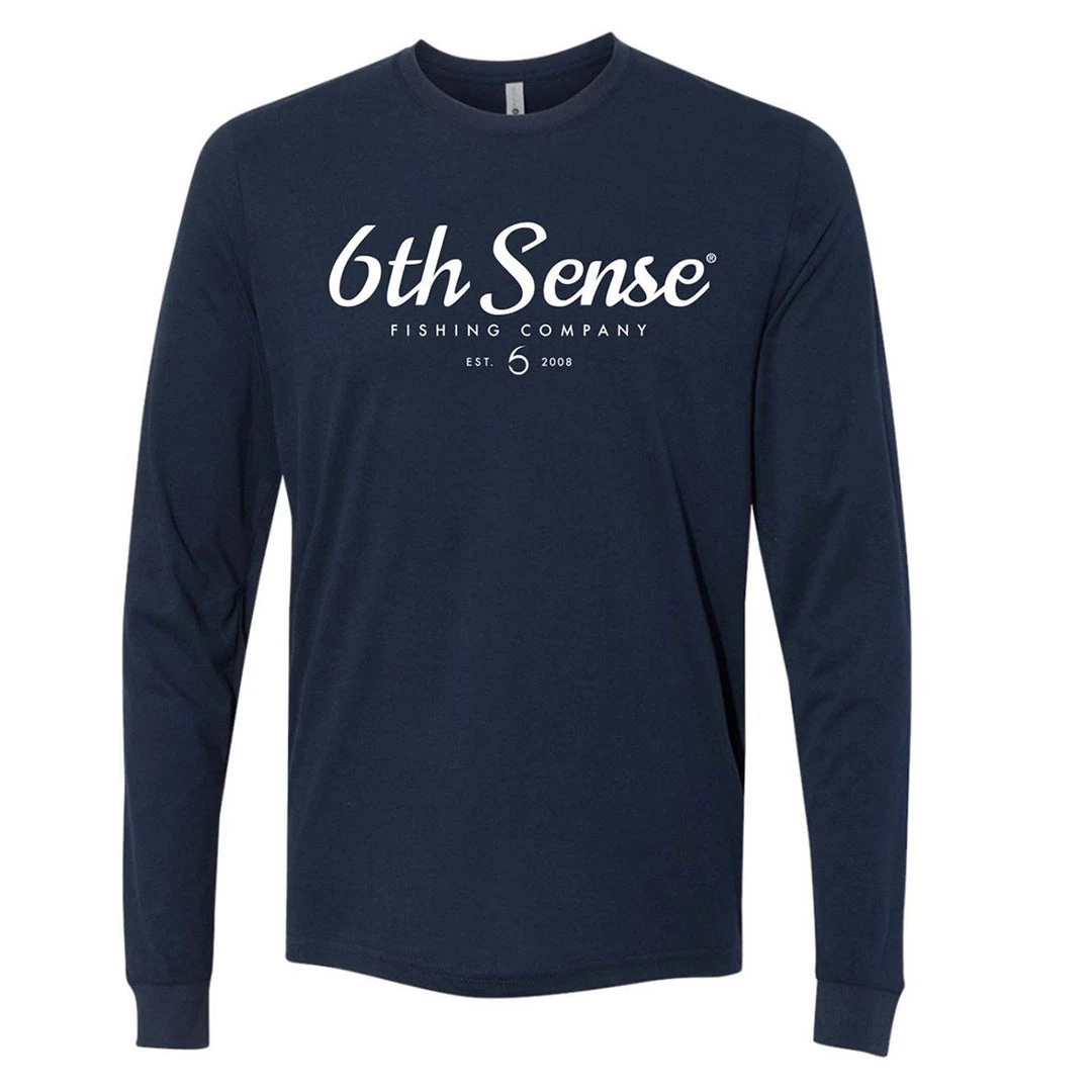 6th Sense Fishing The Sunrise - L/S Tee - Navy Long Sleeve Tees 5 6th Sense Fishing The Sunrise - L/S Tee - Navy Long Sleeve Tees