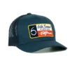 6th Sense Fishing Texas Fishbones - Navy Headwear