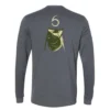 6th Sense Fishing The Chomp - L/S Tee - Charcoal Long Sleeve Tees 2 6th Sense Fishing The Chomp - L/S Tee - Charcoal Long Sleeve Tees