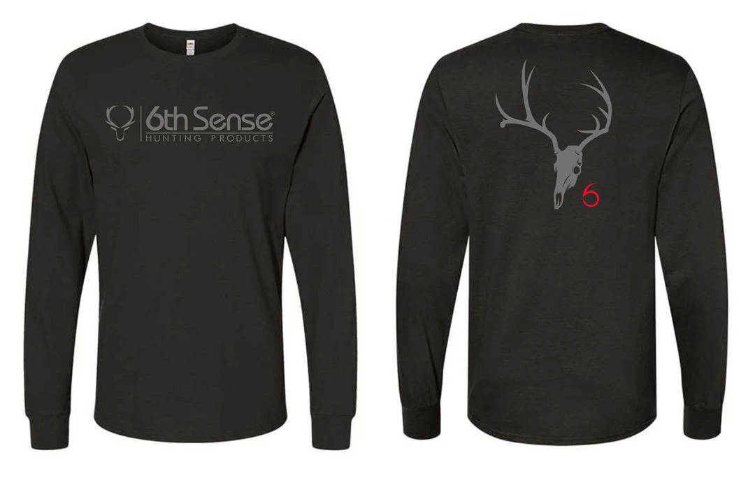 6th Sense Fishing Trophy 6 - L/S Tee - Black Long Sleeve Tees 6 6th Sense Fishing Trophy 6 - L/S Tee - Black Long Sleeve Tees