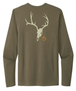 6th Sense Fishing Trophy 6 - L/S Tee - Military Green