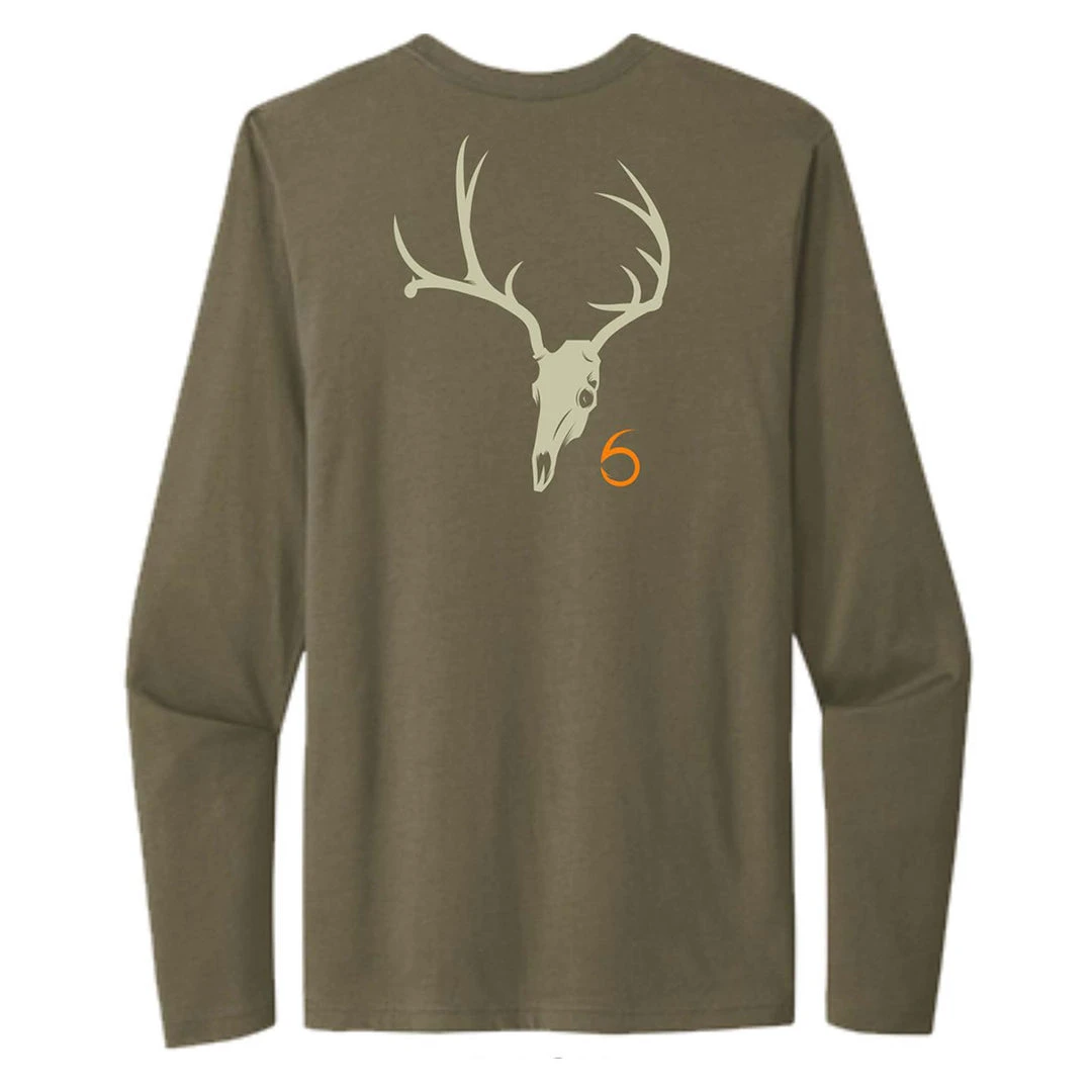 6th Sense Fishing Trophy 6 - L/S Tee - Military Green 3 6th Sense Fishing Trophy 6 - L/S Tee - Military Green