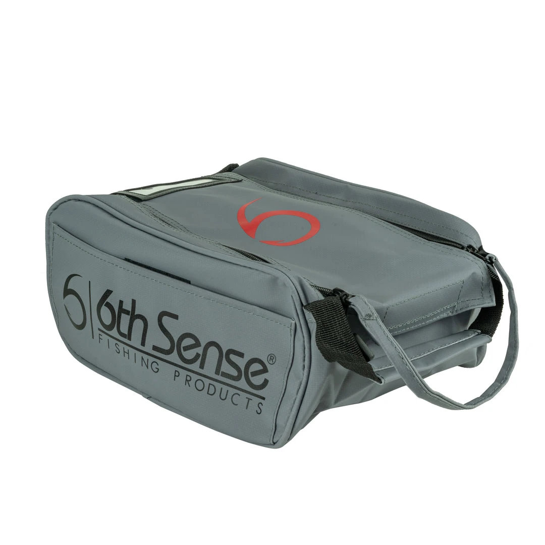 6th Sense Fishing Large Bait Bag - Gray 3 6th Sense Fishing Large Bait Bag - Gray