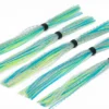 6th Sense Fishing Terminal Tackle Silicone Skirt - Blue-Treuse Flash