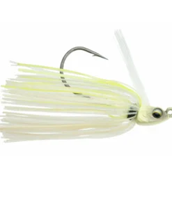 6th Sense Fishing Divine Swim Jig - Bone Treuse Pearl