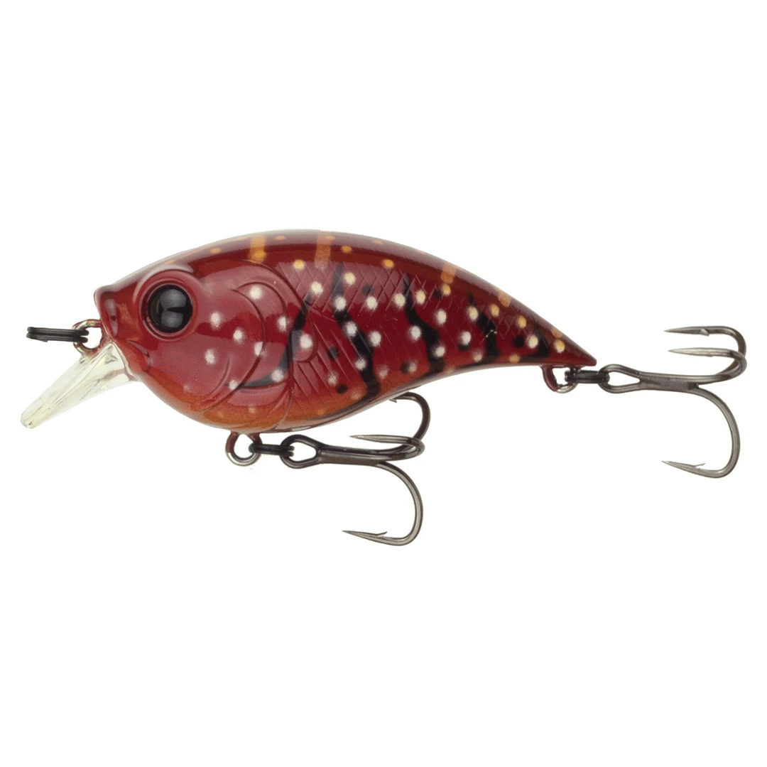 6th Sense Fishing Curve Finesse Squarebill - Crimson Craw 3 6th Sense Fishing Curve Finesse Squarebill - Crimson Craw
