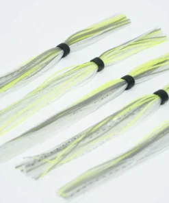 6th Sense Fishing Silicone Skirt - Chartreuse Pro Blue Terminal Tackle