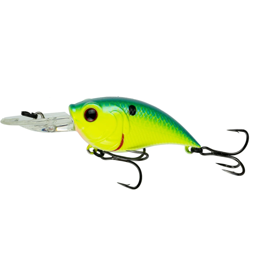 6th Sense Fishing Deals Curve 55 - Blue-Treuse Shad 3 6th Sense Fishing Deals Curve 55 - Blue-Treuse Shad