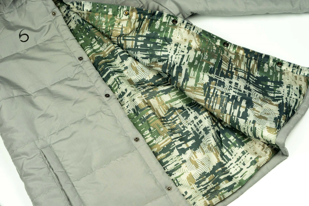6th Sense Fishing FishCamp Jacket - Gray Outerwear 6 6th Sense Fishing FishCamp Jacket - Gray Outerwear