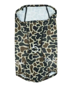 6th Sense Fishing Performance Apparel FishDry Sun Mask - Retro Camo