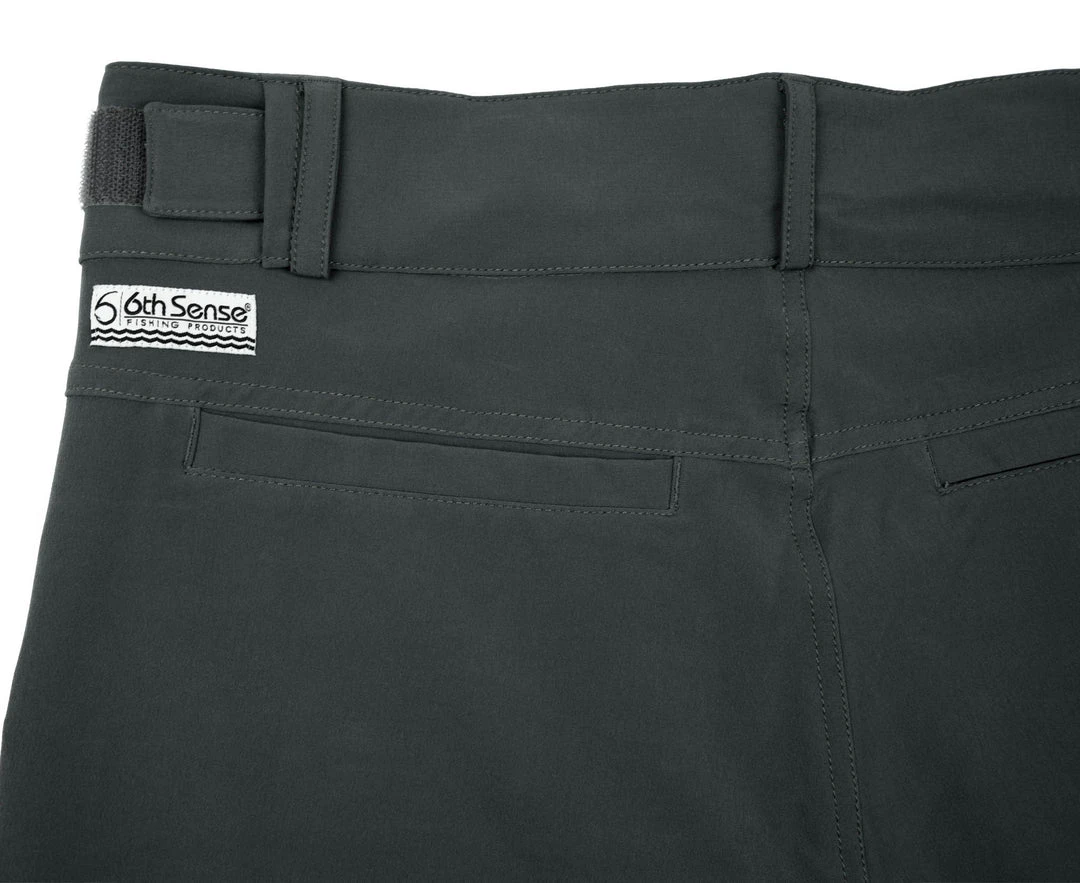 6th Sense Fishing FishDry Angling Shorts - Gray 8 6th Sense Fishing FishDry Angling Shorts - Gray