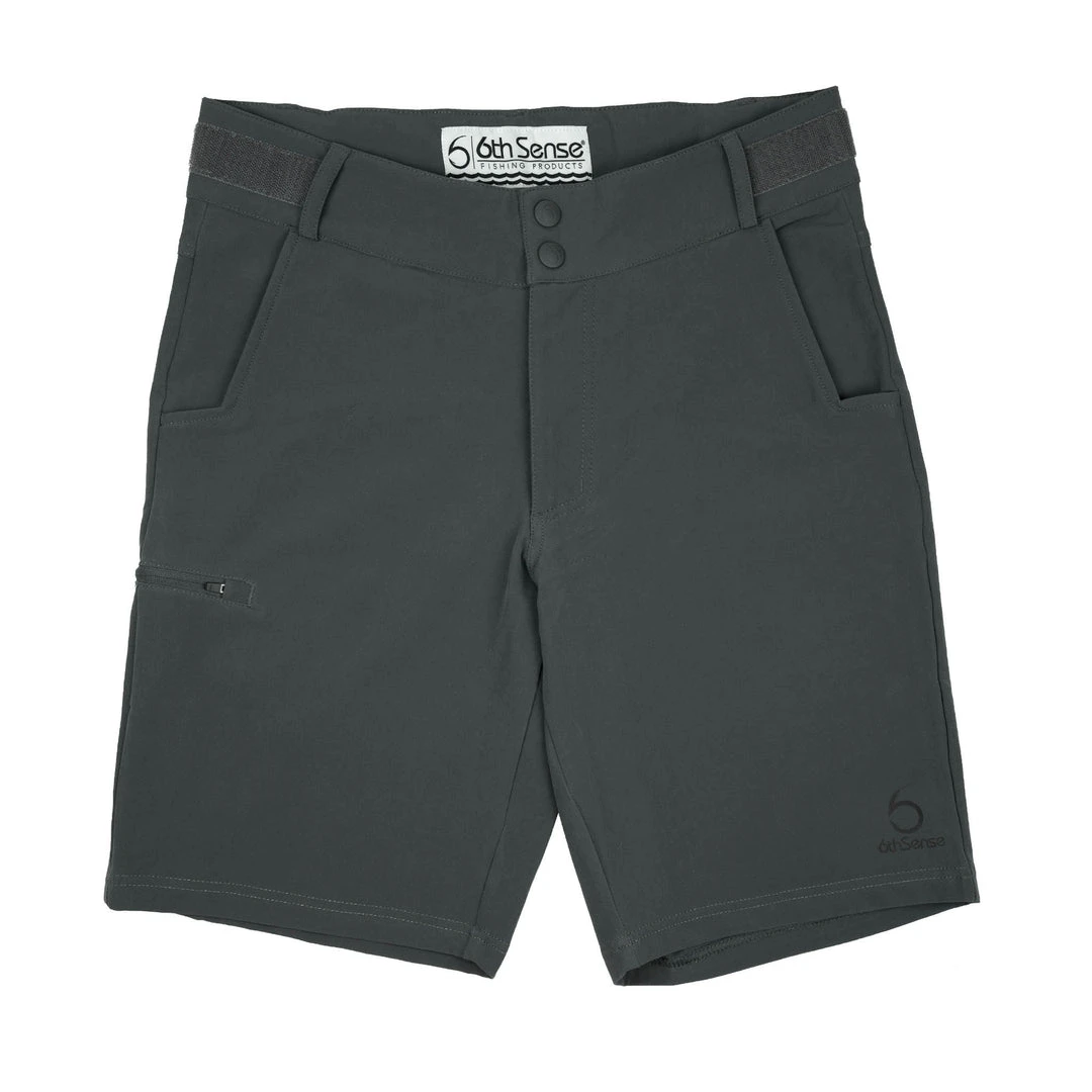 6th Sense Fishing FishDry Angling Shorts - Gray 3 6th Sense Fishing FishDry Angling Shorts - Gray