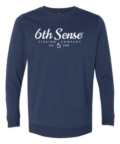 6th Sense Fishing Long Sleeve Tees The Cruiser L/S Tee - Navy