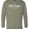 6th Sense Fishing The Cruiser L/S Tee - Heather Green Long Sleeve Tees