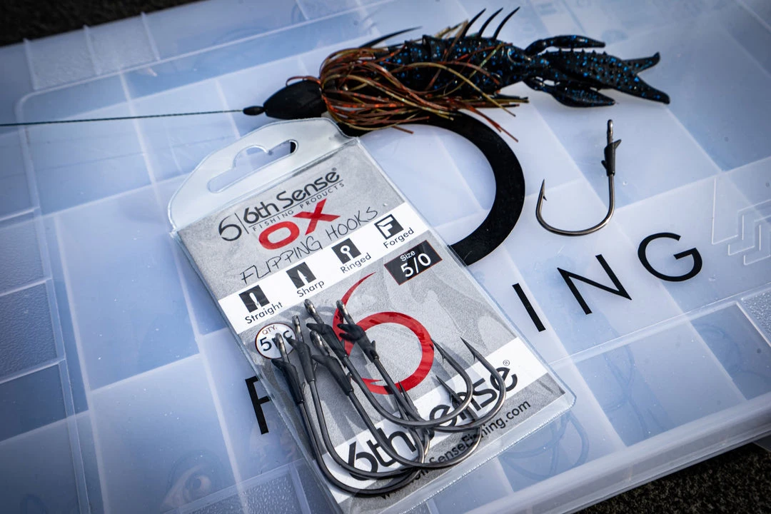 6th Sense Fishing OX Flipping Hook 5 6th Sense Fishing OX Flipping Hook