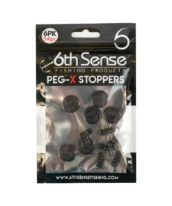 6th Sense Fishing Peg-X Weight Stoppers - Black 11 6th Sense Fishing Peg-X Weight Stoppers - Black