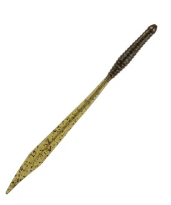 6th Sense Fishing Ridge Worm - Green Pumpkin Burst