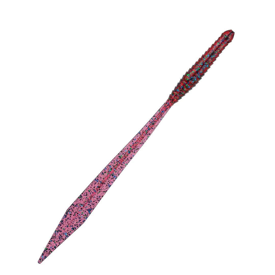 6th Sense Fishing Ridge Worm - Plum Bug 3 6th Sense Fishing Ridge Worm - Plum Bug