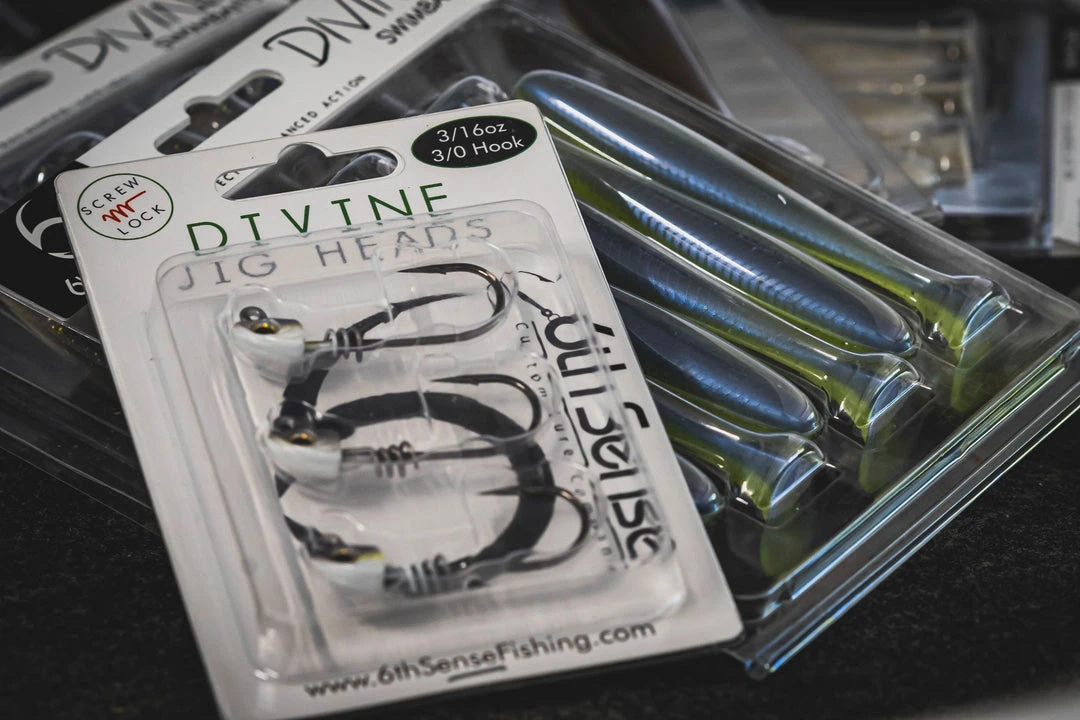 6th Sense Fishing Swimbait Jig Head - Baby Shad 4 6th Sense Fishing Swimbait Jig Head - Baby Shad