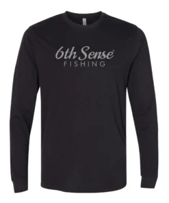6th Sense Fishing Long Sleeve Tees Seal 6 - L/S Tee - Black