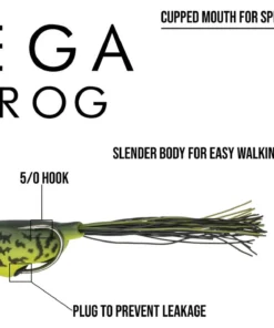 6th Sense Fishing Vega Frog - Frogville 7 6th Sense Fishing Vega Frog - Frogville