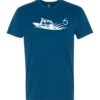 6th Sense Fishing Tee Shirts Vega Frog Tee - Cool Blue