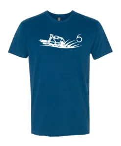 6th Sense Fishing Tee Shirts Vega Frog Tee - Cool Blue